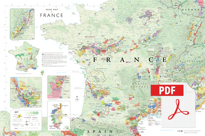 Digital Wine Maps De Long