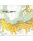 Côte des Blancs Map