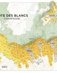 Côte des Blancs Map