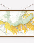 Côte des Blancs Map