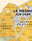 Le Mesnil-sur-Oger Grand Cru Map Detail
