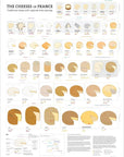 The Cheeses of France Chart