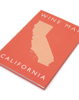Wine Map of California Bookshelf Edition Box