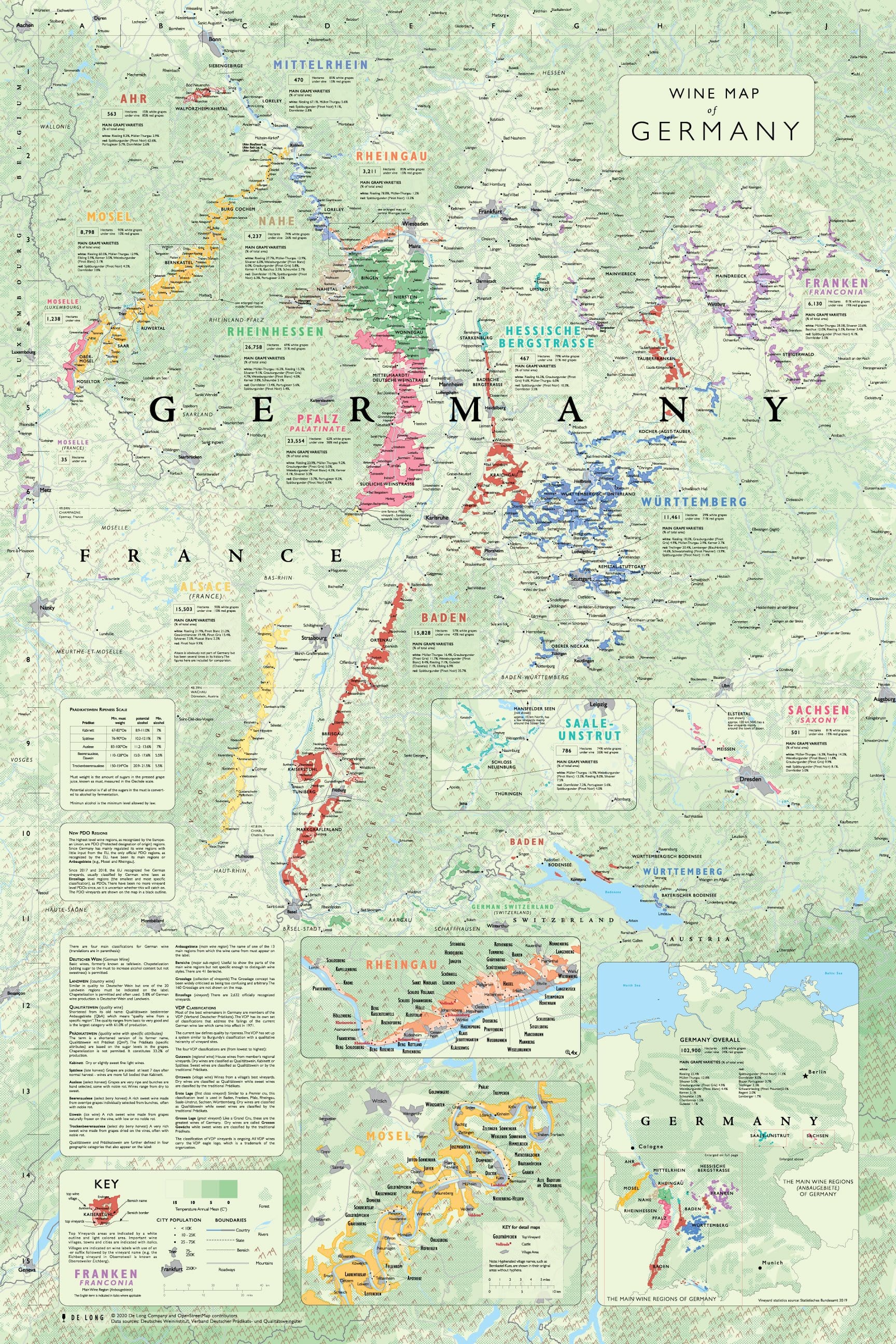 Wine Map of Germany
