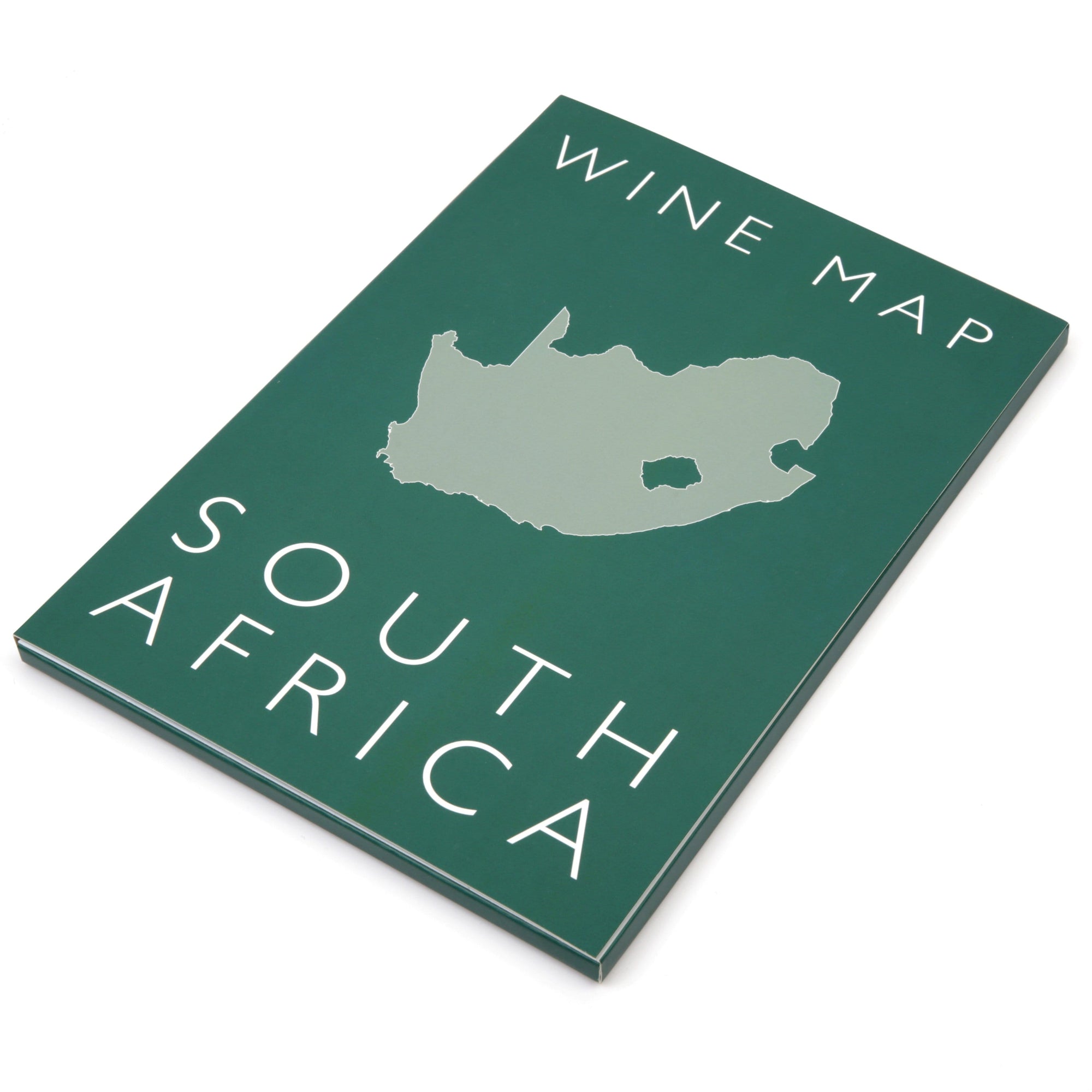 Wine Map of South Africa Bookshelf Edition Box