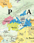 Wine Map of Spain & Portugal - Digital Edition Detail