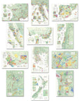 Wine Maps of the World | De Long