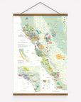 Wine Map of California