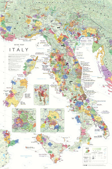 Wine Map of Italy