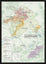 De Long Wine Regions of Champagne Framed map highlights Montagne de Reims, Vallée de la Marne, Côte des Blancs & Bar.