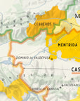 De Long’s Wine Regions of Spain Vino One: Map of Madrid’s nearby regions—Méntrida, Valdepusa, Sierra de Gredos.