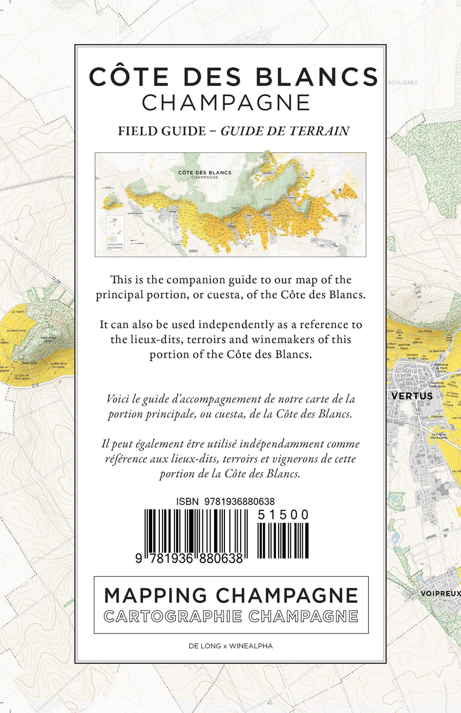 Côte des Blancs Map