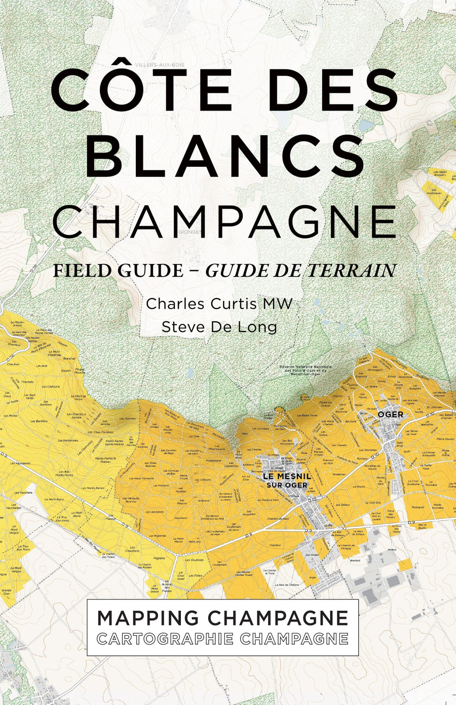 Côte des Blancs Map