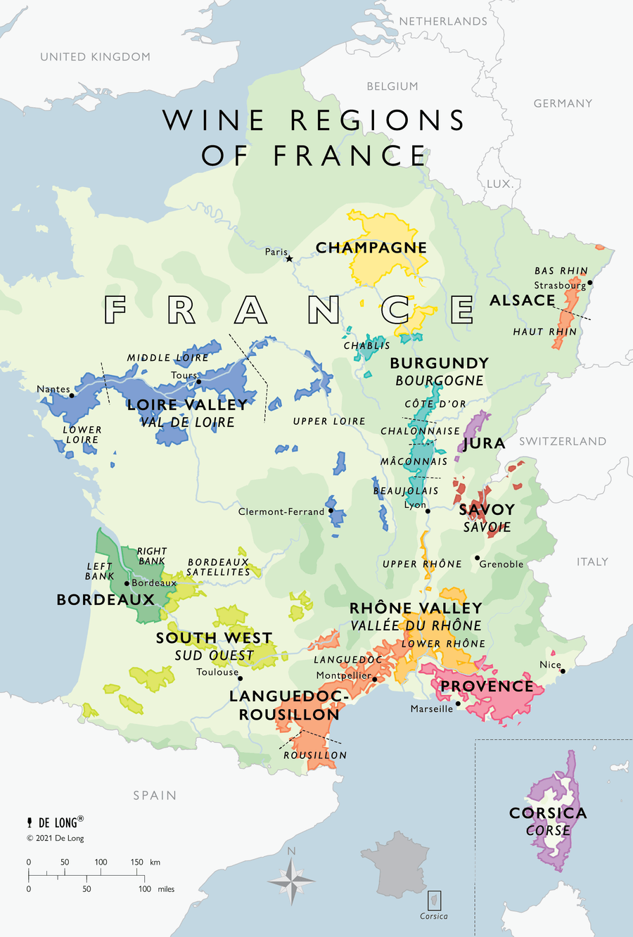 Maps of France 