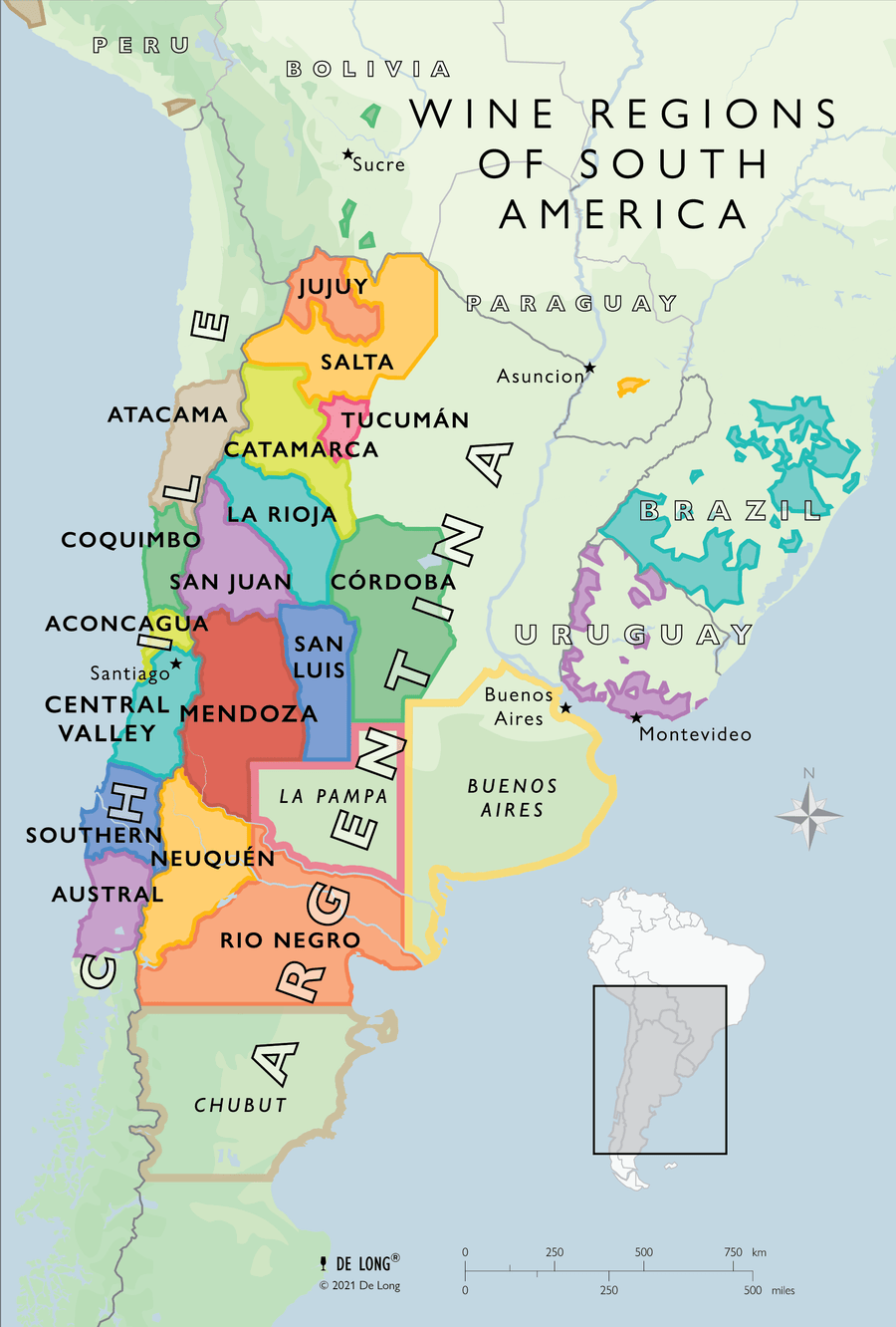 Wine Maps of the World - Digital Edition
