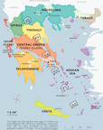Wine Map of Greece - Digital Edition