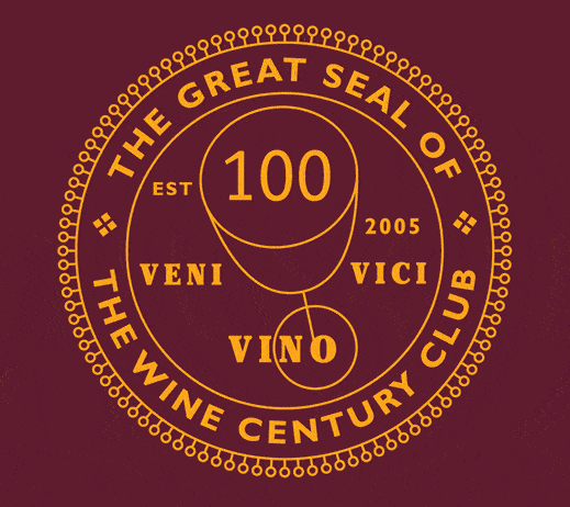Wine Century Club T Shirt - De Long