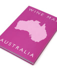 Wine Map of Australia Bookshelf Edition Box