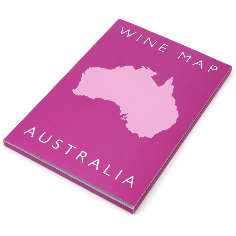 Wine Map of Australia Bookshelf Edition Box