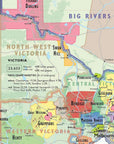 Wine Map of Australia - Digital Edition Detail