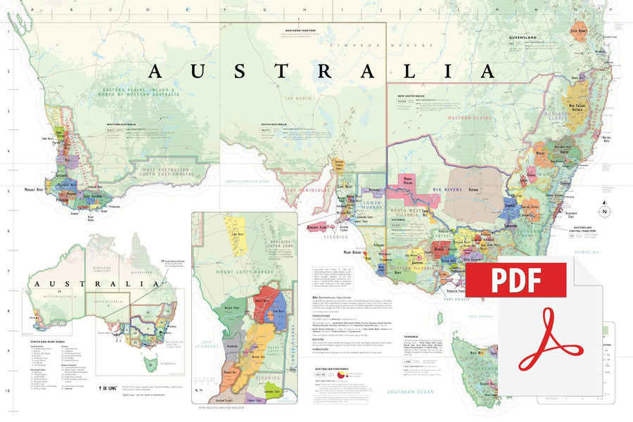Wine Maps of the World - Digital Edition
