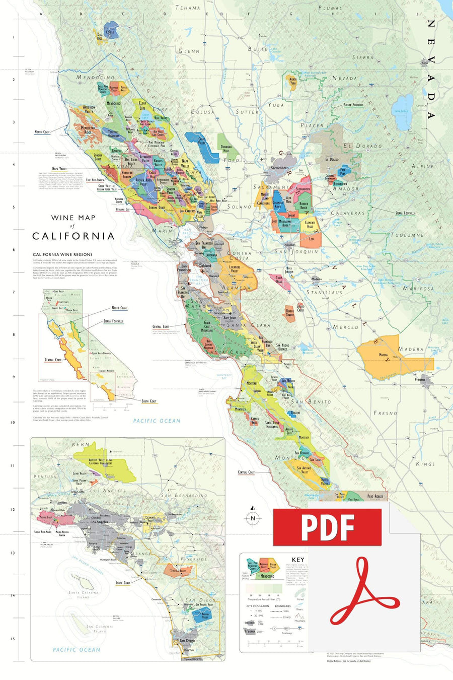 Wine Maps of the World - Digital Edition