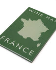 Wine Map of France - Bookshelf Edition Box