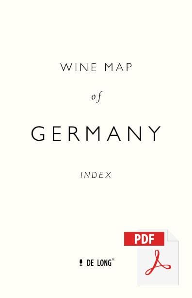 Wine Map of Germany - Digital Edition Index