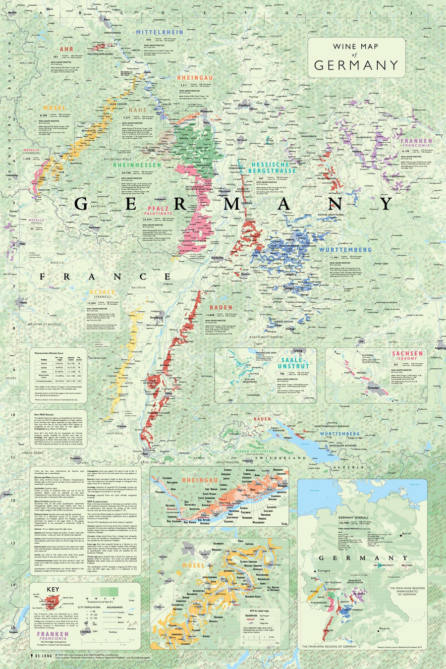 Wine Map of Germany
