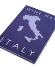 Wine Map of Italy - Bookshelf Edition Box