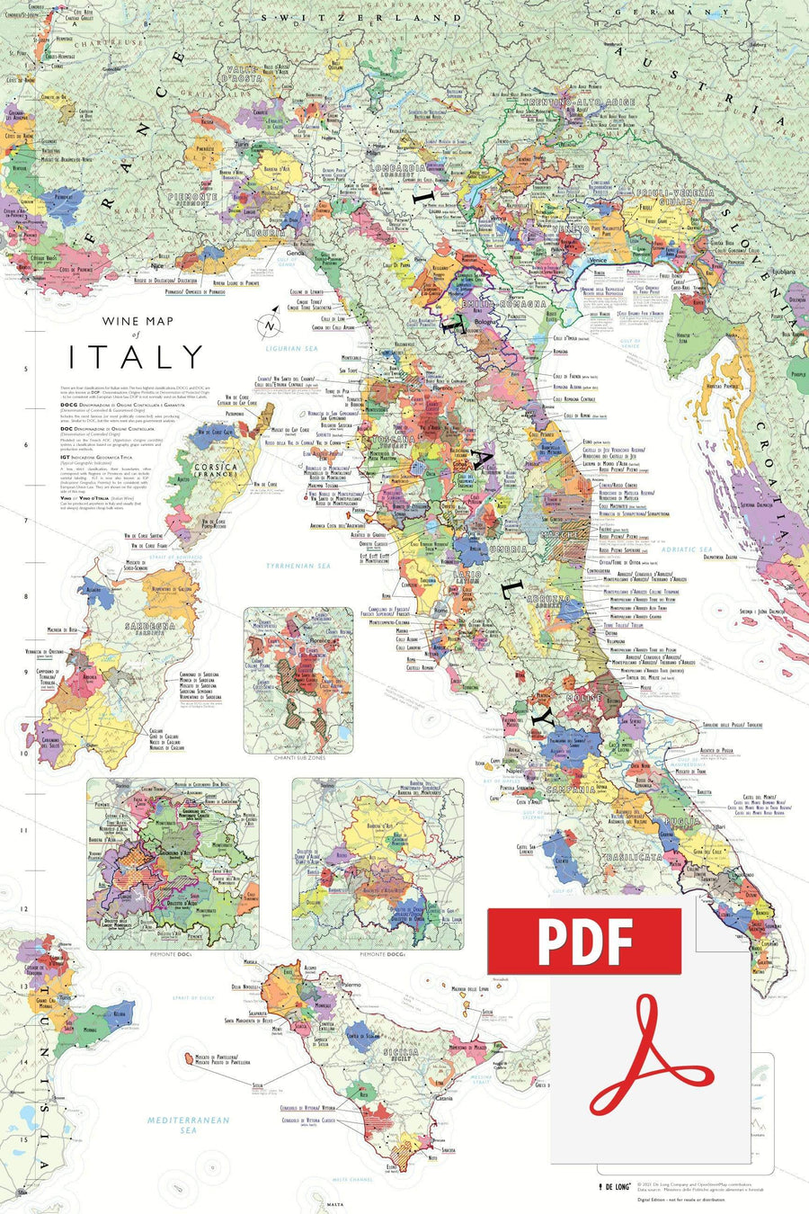 Wine Maps of the World - Digital Edition