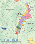 Wine Map of New Zealand - Digital Edition Detail
