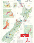 Wine Map of New Zealand - Digital Edition