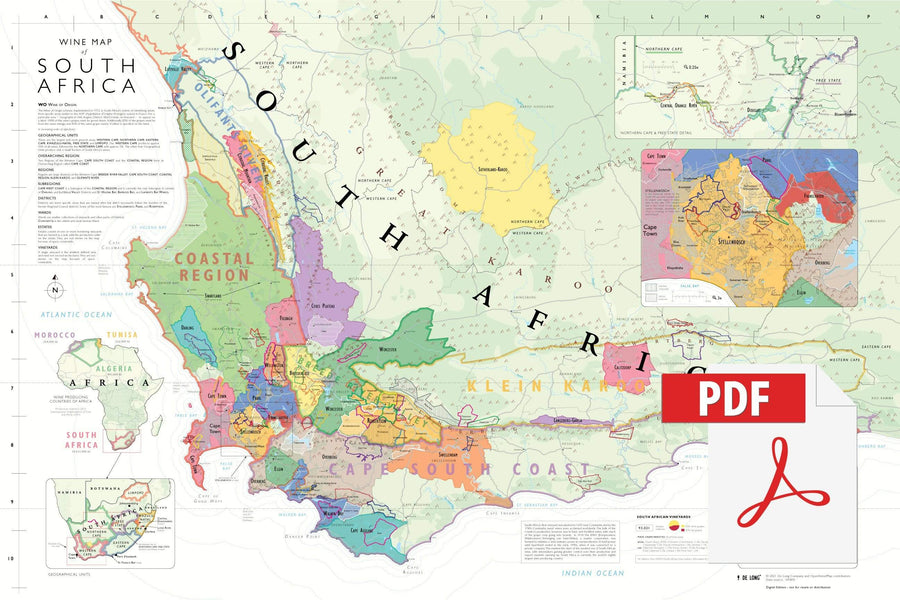 Wine Maps of the World - Digital Edition