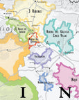Wine Map of Spain & Portugal - Digital Edition IGPs Detail