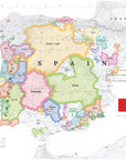 Wine Map of Spain & Portugal - Digital Edition IGPs