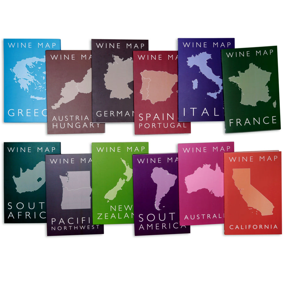 Wine Maps of the World - The Boxed Set