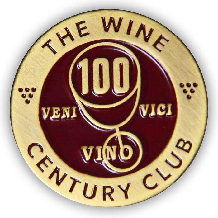 The Official Wine Century Club Lapel Pin - De Long