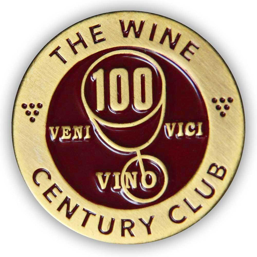 The Official Wine Century Club Lapel Pin - De Long